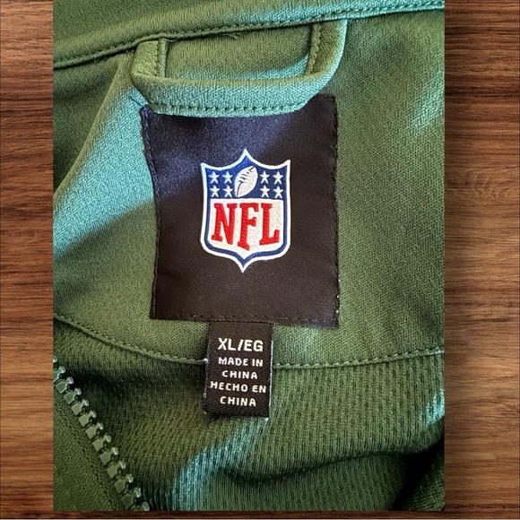 NFL Green Bay Packers Full-Zip Track Jacket - Size XL Men’s - Picture 3 of 5